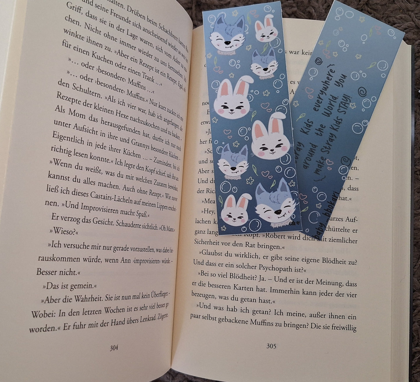 Skzoo Bookmark WolfChan/LeeBit