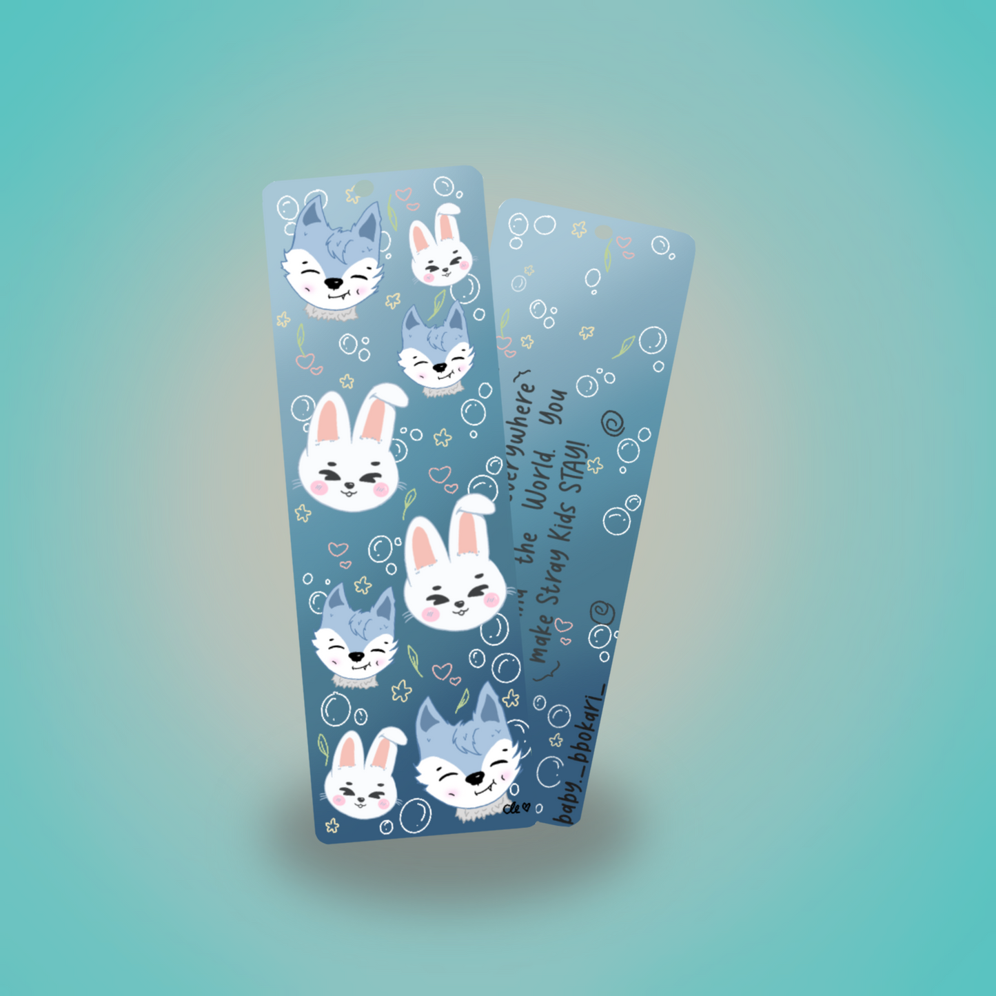 Skzoo Bookmark WolfChan/LeeBit